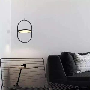 Lampa wisząca Moon inspirowana księżycem elegancka oprawa
