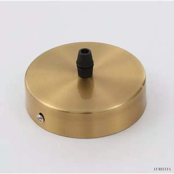 Miedziana lampa wisząca młotkowana stylowy żyrandol E27