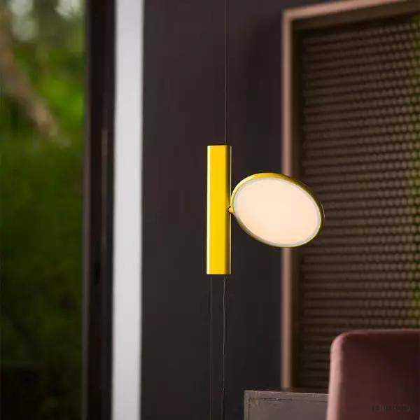 Lampa wisząca Foli minimalistyczna z regulowanym kloszem