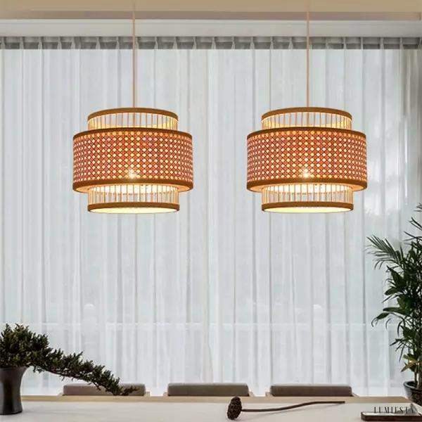 Lampa wisząca Zen Wabi-sabi w stylu azjatyckim