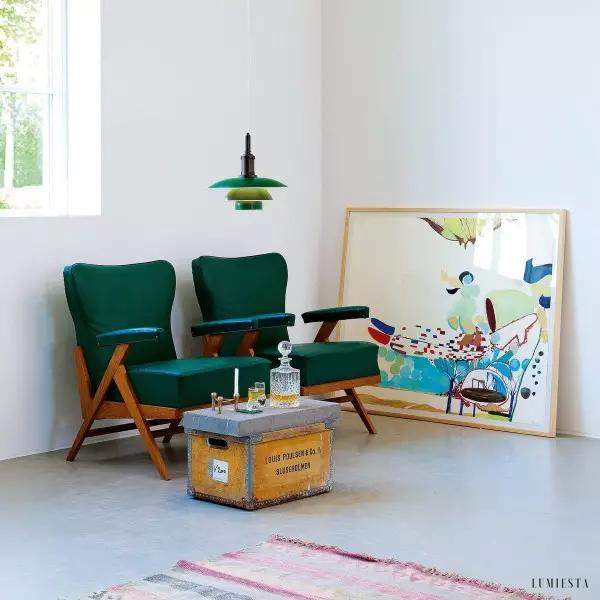 Poria - Duńska metalowa lampa wisząca wielowarstwowa dyskowa, 1-punktowa, Ø28cm