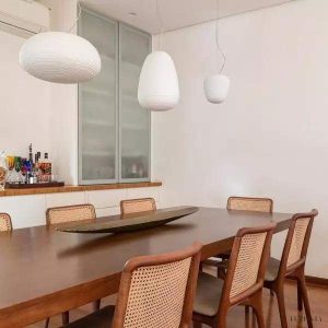 Lampa Wisząca z Dmuchanego Szkła w Kształcie Okrągłym