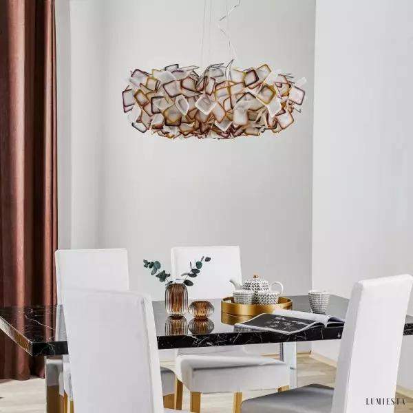 Lampa wisząca Slamp Clizia w nowoczesnym stylu cloud