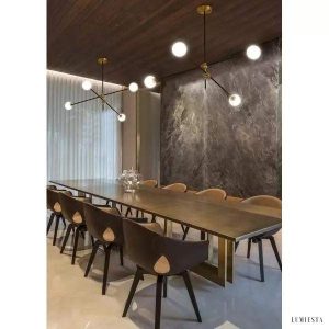 Lampa wisząca SI w stylu nowoczesnym z ręcznie dmuchanym szkłem