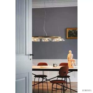 Lampa wisząca Blossi w stylu nowoczesnym z sześcioma źródłami światła