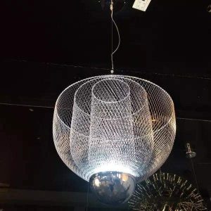 Lampa wisząca Meshmatics w stylu nowoczesnym 60cm