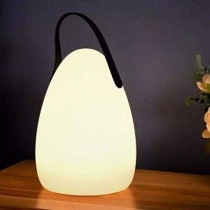 Lampa campingowa przenośna LED z uchwytem stylowa