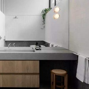 Nowoczesna lampa ścienna sufitowa Crisp w stylu ekologicznym