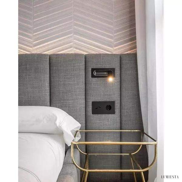 Lampa ścienna Ledtube z regulowanym strumieniem światła