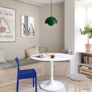 Lampa wisząca Kwiatowa w kształcie półkuli w różnych kolorach