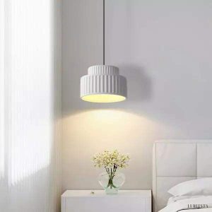 Lampy wiszące Nordic Resin Bowl w stylu skandynawskim