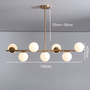 Lampa Wisząca Glamour z Kulkami