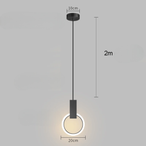 Lampa wisząca Pierścień Elegancji