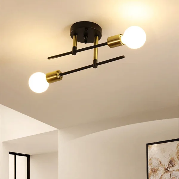 Nowoczesny kinkiet/plafon z dwoma kula