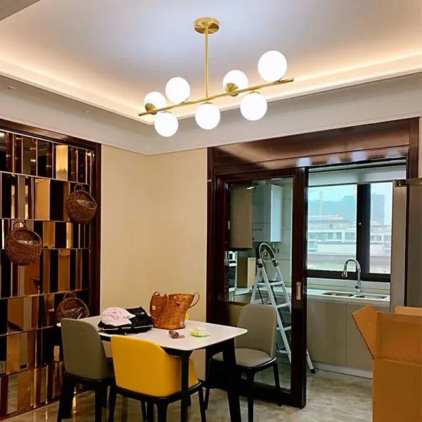 Lampa Wisząca Glamour z Kulkami