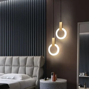 Lampa wisząca Pierścień Elegancji