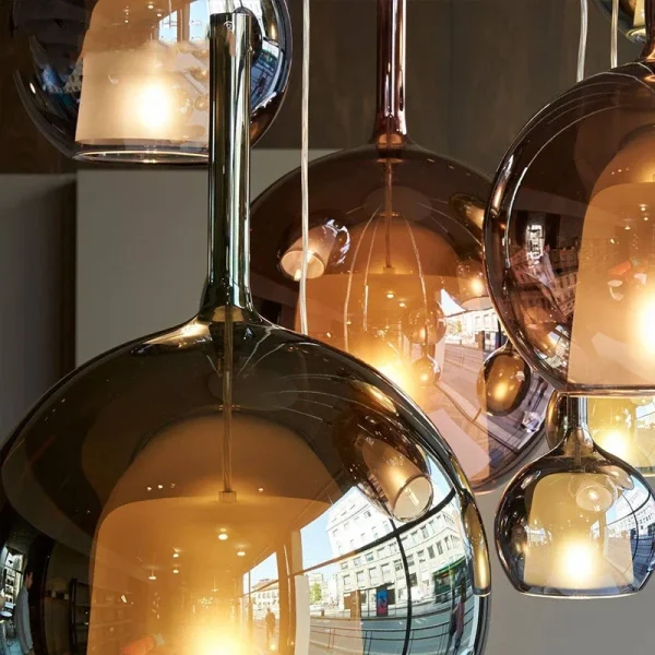 Lampa wisząca kula w eleganckim stylu - Średnica 25cm