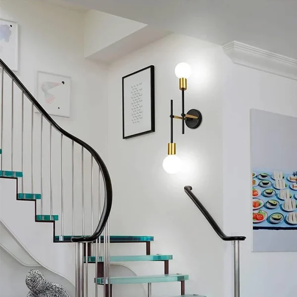 Nowoczesny kinkiet/plafon z dwoma kula