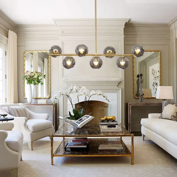 Lampa Wisząca Glamour z Kulkami