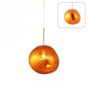 Lampa Wisząca Eloru w Stylu Nowoczesnym Efekt Lawy