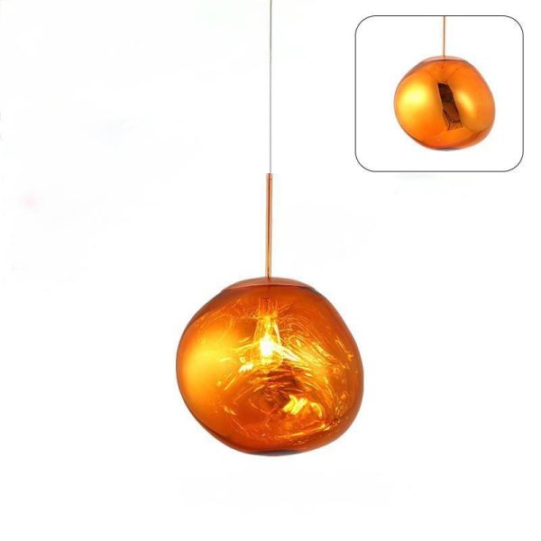 Lampa Wisząca Eloru w Stylu Nowoczesnym Efekt Lawy