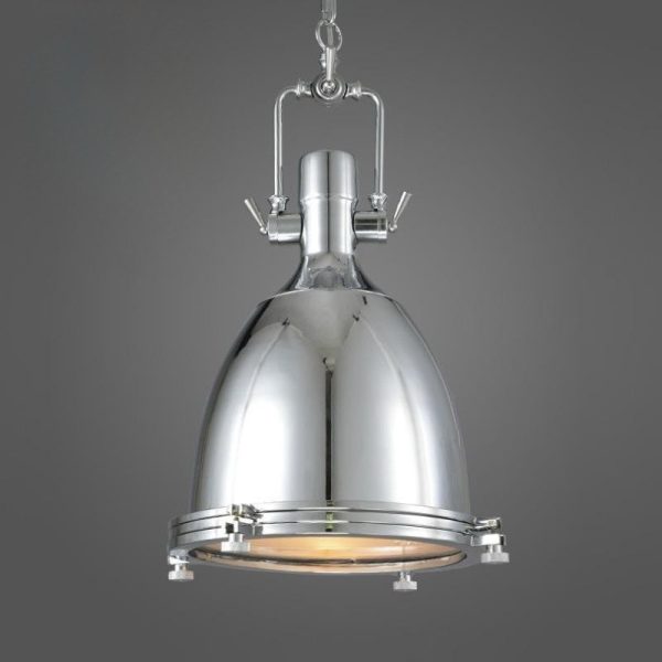 Metalowa lampa wisząca industrialna w stylu country