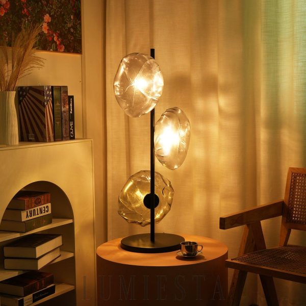 Kalahari - Szklane płatki, złote i przezroczyste, 35–90 cm