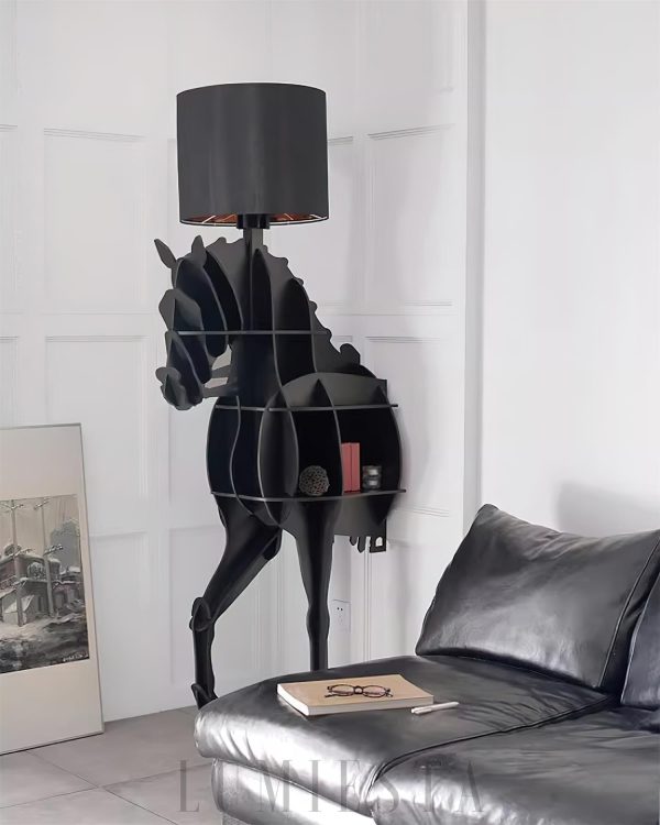 wm_10201904493675302795.jpg Lampa podłogowa Tete Horse nowoczesna czarno-czerwona