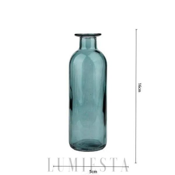 Szklany wazon dekoracyjny w nowoczesnym stylu 11 cm