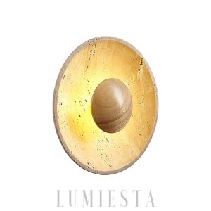 wm_10562180749521222410.jpg Memphis - Halo — trawertyn, okrągła 25 cm, beżowa