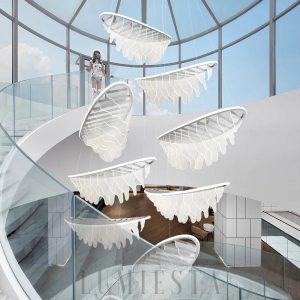 Marvel - Nowoczesna wisząca złota/srebrna 60/80/100/120 cm