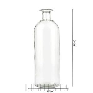 Szklany wazon dekoracyjny w nowoczesnym stylu 11 cm