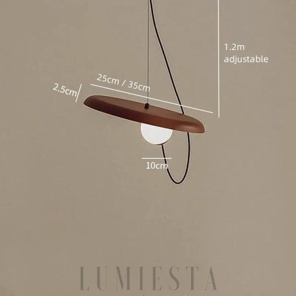 Lampa wisząca o nowoczesnym designie z regulacją wysokości