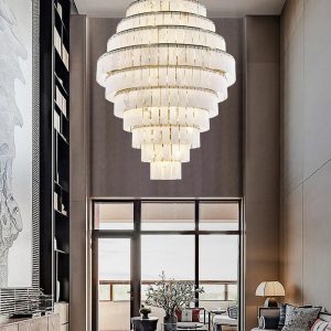 Kaskadowy żyrandol alabastrowy Type A 80x114cm