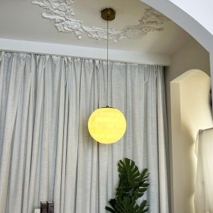 Sherborne - Alabaster - kula wisząca, złoto-biała