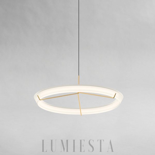 Lampa wisząca Halo Jewel 2350/2351 złoto-czarna