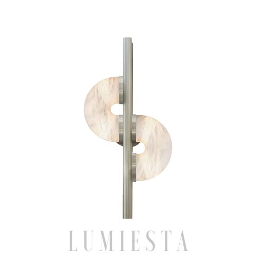 Dolly - Alabaster - lampa ścienna alabaster+metal 40/60cm