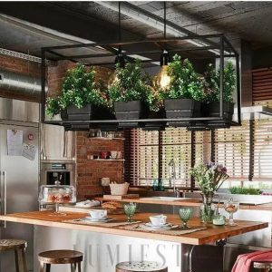 wm_11640211797561172879.jpg Lampa wisząca z roślinami w nowoczesnym stylu industrialnym