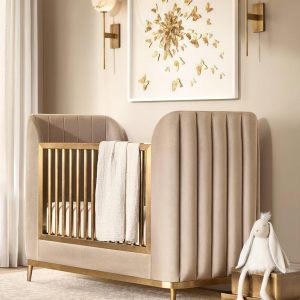 Cup - Lampa ścienna Alabaster stylowa biało złota 16cm 52cm