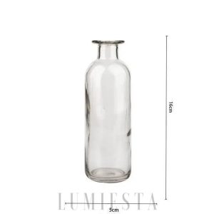 Szklany wazon dekoracyjny w nowoczesnym stylu 11 cm