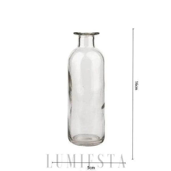Szklany wazon dekoracyjny w nowoczesnym stylu 11 cm