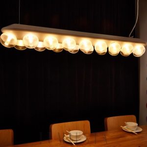 Lampa wisząca Prop Double w stylu nowoczesnym biała