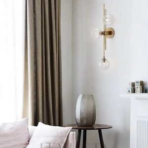 Nowoczesna lampa wisząca skandynawska, 3 kule