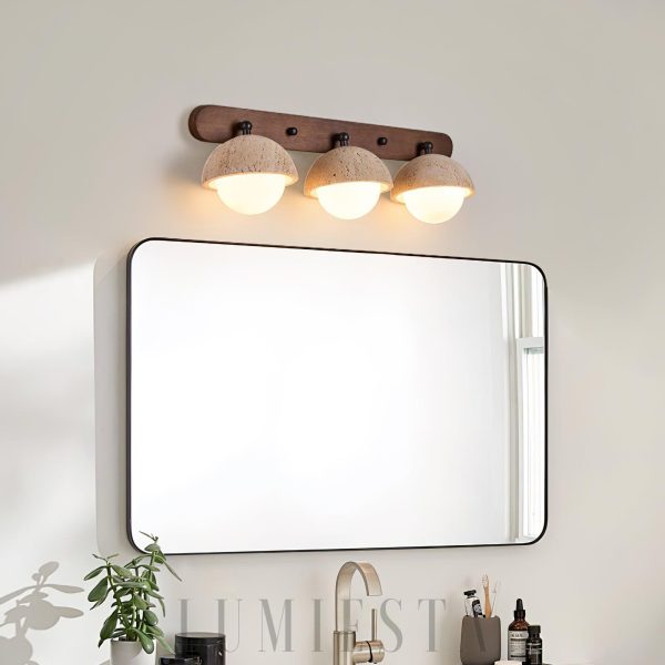 Werma - Kinkiet Trawertyn – Lampa nad Lustro 1, 2, 3-pkt