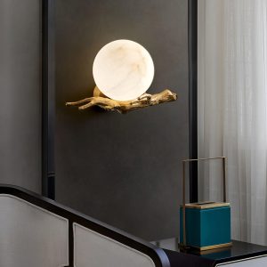 wm_12668176453569917737.jpg Toubkal - Mosiężna retro z alabastrowym kloszem 30 cm