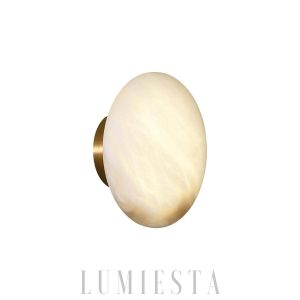 Puna - Lampa ścienna, marmur hiszp. i mosiądz