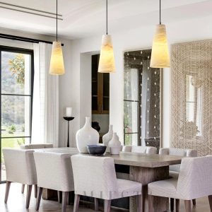 wm_1290437601466814150.jpg Lampa wisząca stożkowa alabastrowa złota i biała 12 5 cm