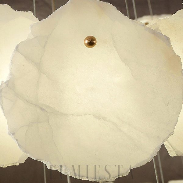 Torny - Elegancka okrągła lampa wisząca, wielopoziomowa