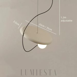 Lampa wisząca o nowoczesnym designie z regulacją wysokości