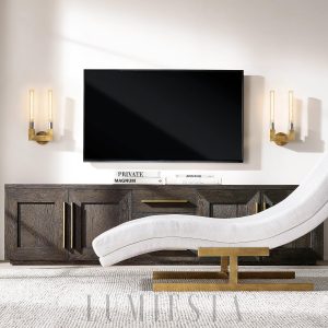 Cania - Lampa ścienna w stylu nowoczesnym 21x46 cm